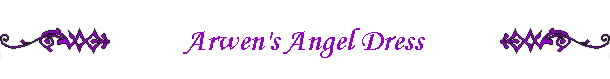 Arwen's Angel Dress