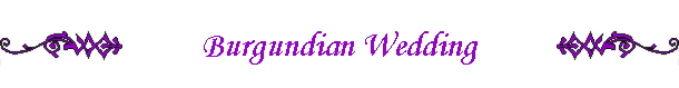Burgundian Wedding