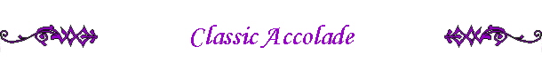 Classic Accolade