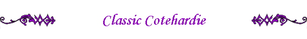 Classic Cotehardie