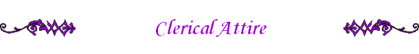 Clerical Attire