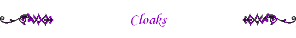 Cloaks