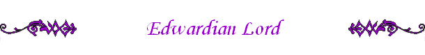 Edwardian Lord