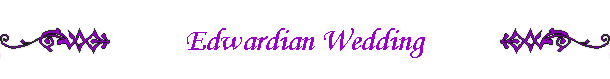 Edwardian Wedding