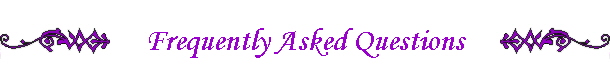 Frequently Asked Questions