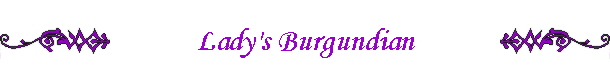 Lady's Burgundian