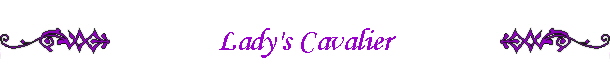 Lady's Cavalier