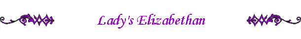 Lady's Elizabethan