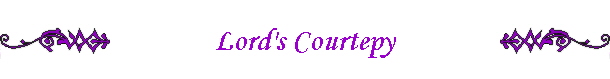 Lord's Courtepy