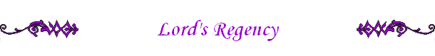 Lord's Regency