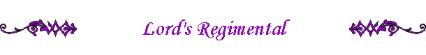Lord's Regimental