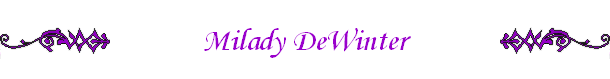Milady DeWinter