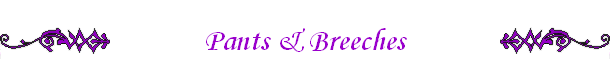 Pants & Breeches