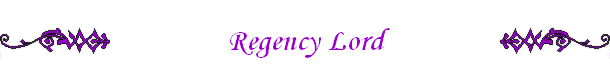 Regency Lord