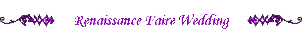 Renaissance Faire Wedding