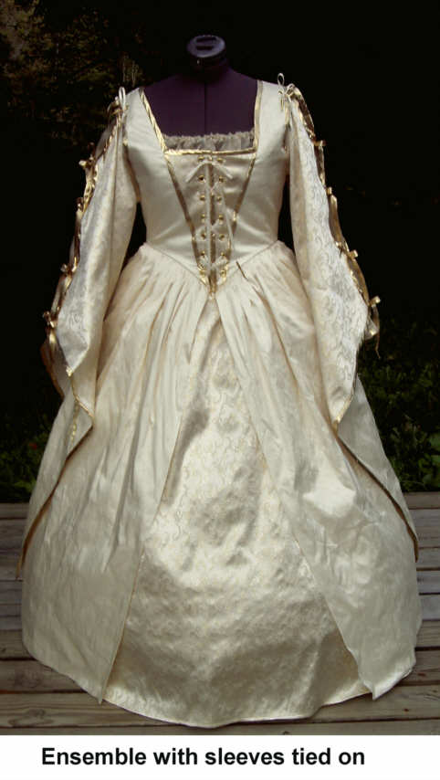 Classic Tudor Wedding Gown