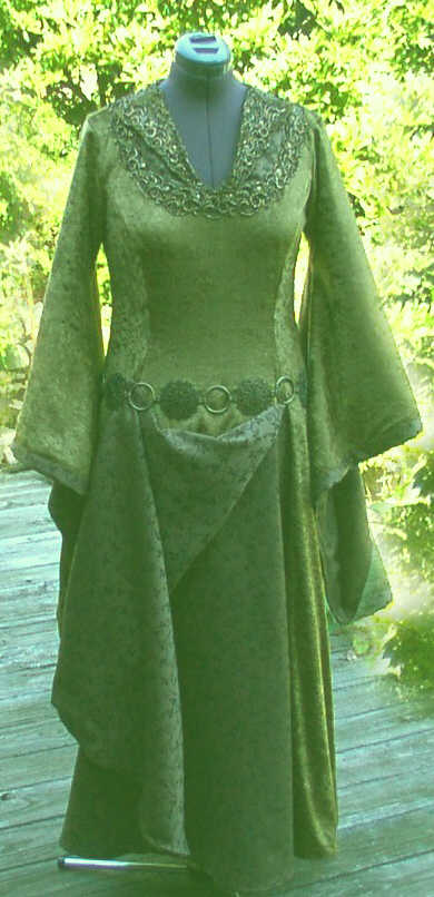 lord of the rings green dress Carmen Dress in Acqua green – SIMOVSKA main image 1